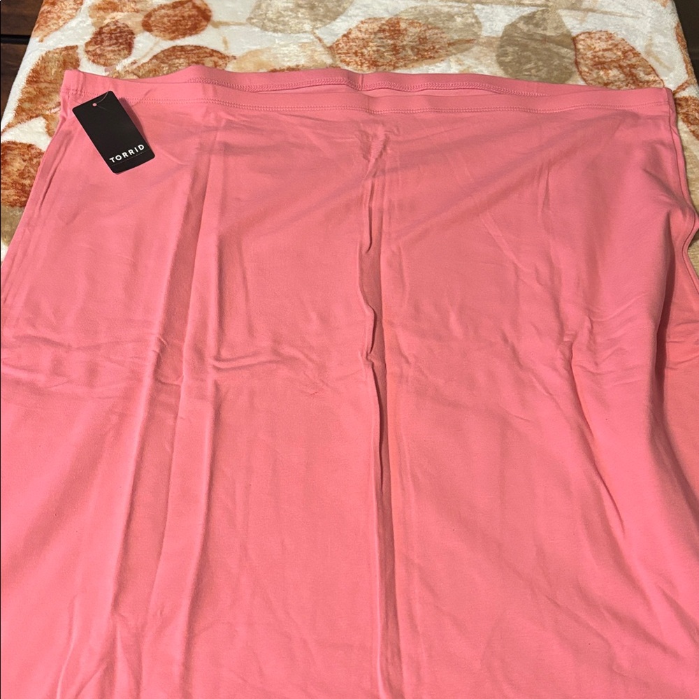 Torrid Pink tube top shirt
